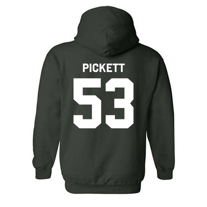 Miami - NCAA Football : Canon Pickett - Classic Shersey Hooded Sweatshirt-3