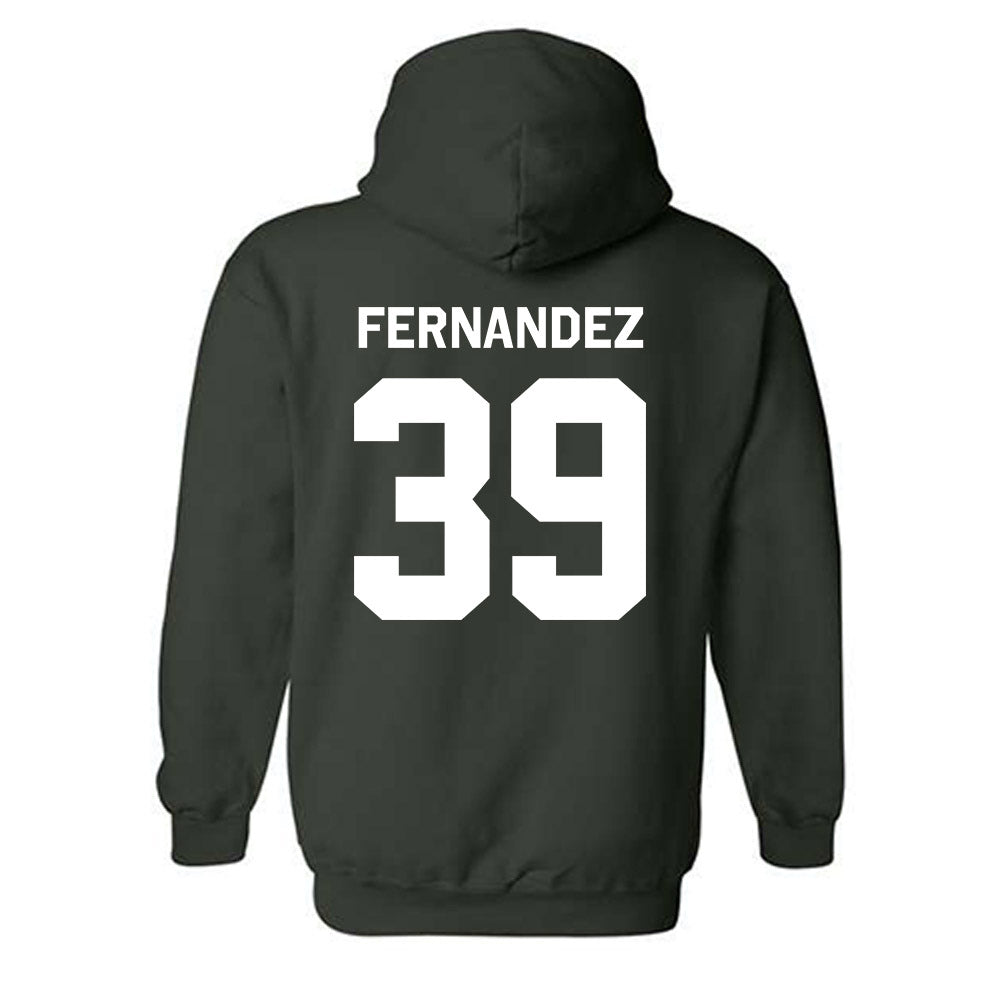 Miami - NCAA Baseball : Michael Fernandez - Classic Shersey Hooded Sweatshirt-1