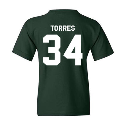 Miami - NCAA Baseball : Michael Torres - Classic Shersey Youth T-Shirt-1