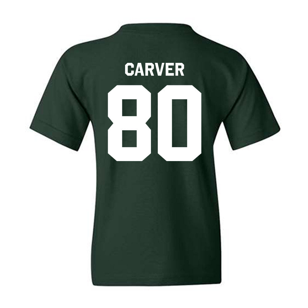 Miami - NCAA Football : Hunter Carver - Classic Shersey Youth T-Shirt-1