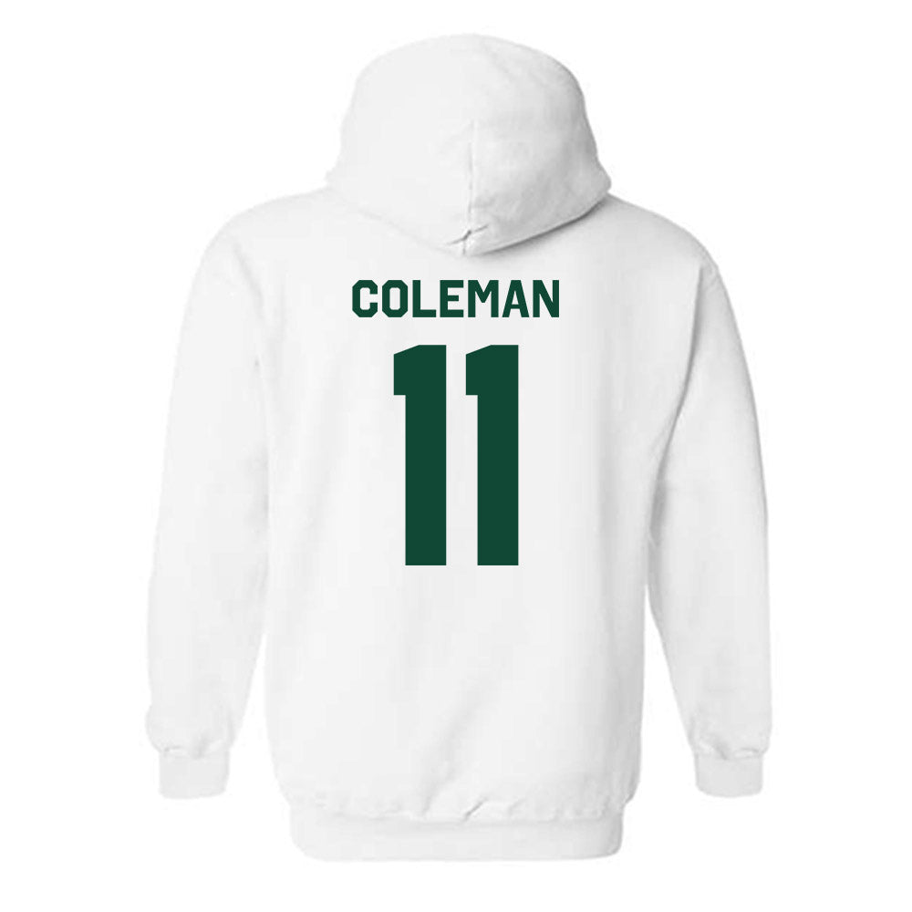 Miami - NCAA Football : Dereon Coleman - Classic Shersey Hooded Sweatshirt-2