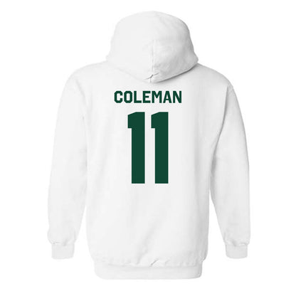 Miami - NCAA Football : Dereon Coleman - Classic Shersey Hooded Sweatshirt-2