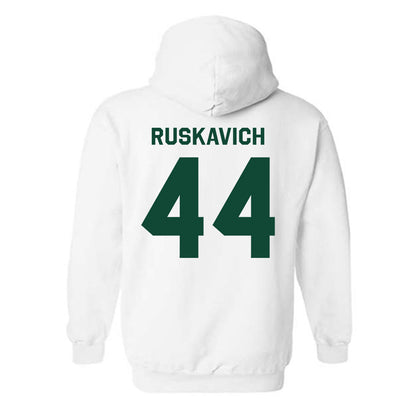 Miami - NCAA Football : Owen Ruskavich - Classic Shersey Hooded Sweatshirt-1