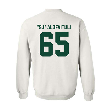 Miami - NCAA Football : Seuseu "SJ" Alofaituli - Classic Shersey Crewneck Sweatshirt-2