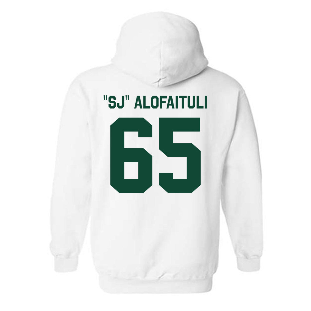Miami - NCAA Football : Seuseu "SJ" Alofaituli - Classic Shersey Hooded Sweatshirt-2