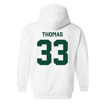 Miami - NCAA Football : Nick Thomas - Classic Shersey Hooded Sweatshirt-1