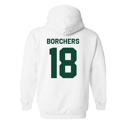 Miami - NCAA Football : Joe Borchers - Classic Shersey Hooded Sweatshirt-1