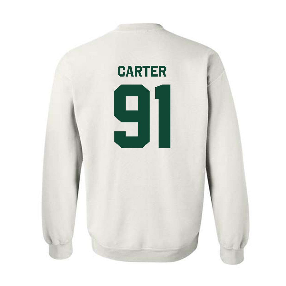 Miami - NCAA Football : Jarquez Carter - Classic Shersey Crewneck Sweatshirt-2