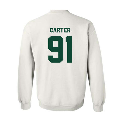 Miami - NCAA Football : Jarquez Carter - Classic Shersey Crewneck Sweatshirt-2