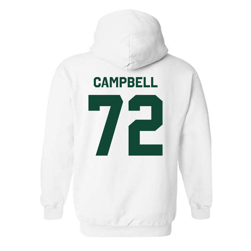 Miami - NCAA Football : Demetrius Campbell - Classic Shersey Hooded Sweatshirt-1