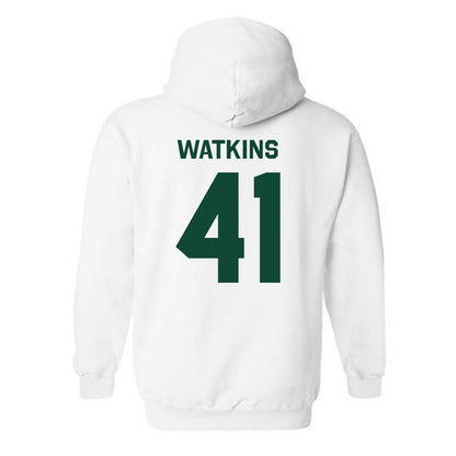Miami - NCAA Baseball : Jailen Watkins - Classic Shersey Hooded Sweatshirt-1
