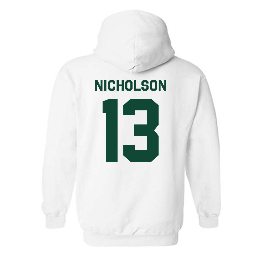 Miami - NCAA Women's Soccer : Crosby Nicholson - Classic Shersey Hooded Sweatshirt-1