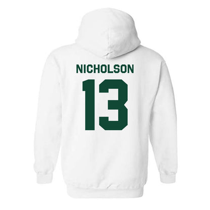 Miami - NCAA Women's Soccer : Crosby Nicholson - Classic Shersey Hooded Sweatshirt-1