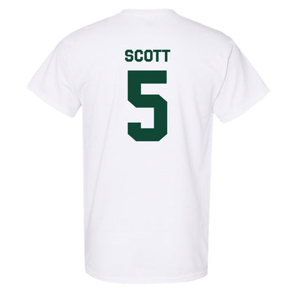 Miami - NCAA Football : Justin Scott - Classic Shersey T-Shirt-1