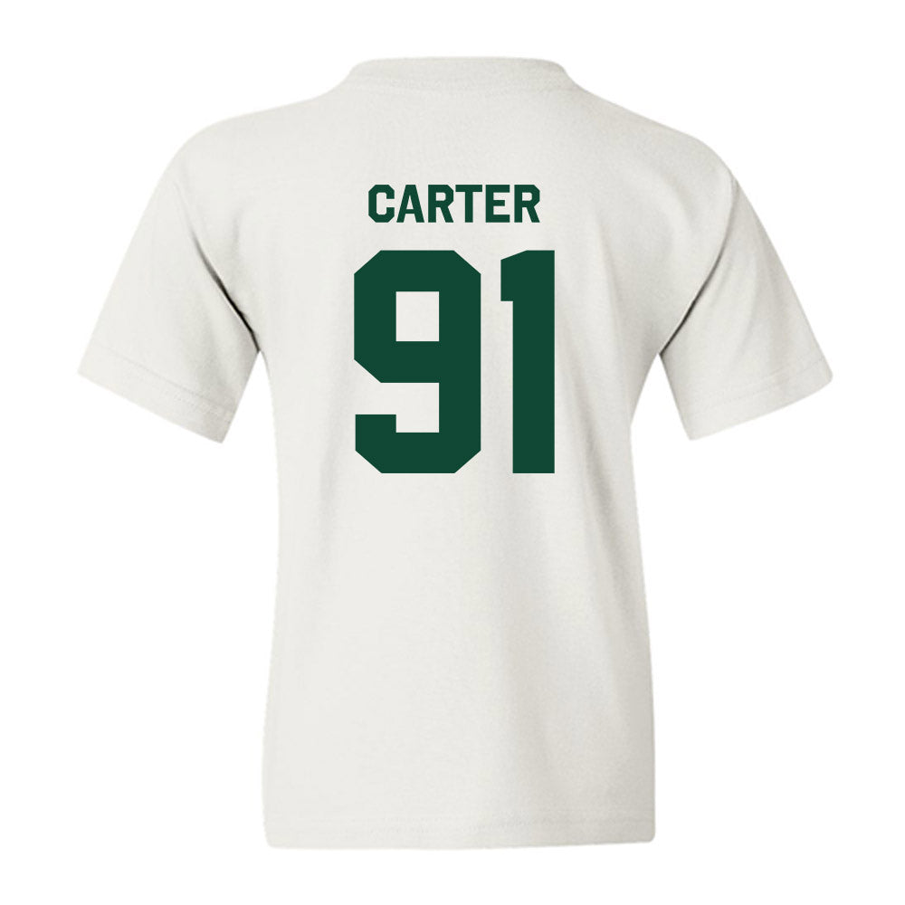 Miami - NCAA Football : Jarquez Carter - Classic Shersey Youth T-Shirt-2