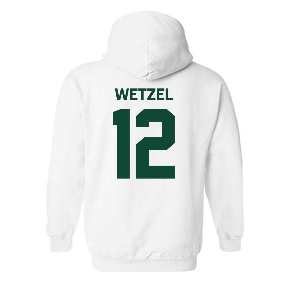 Miami - NCAA Women's Basketball : Natalie Wetzel - Classic Shersey Hooded Sweatshirt-1