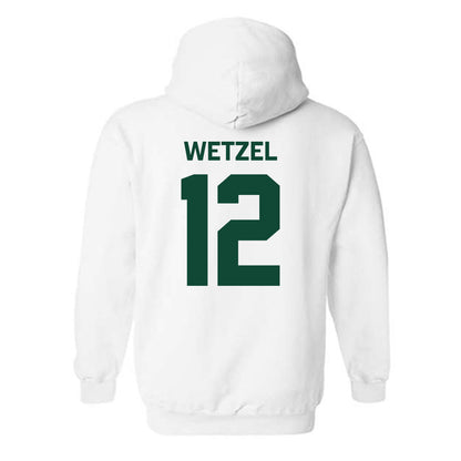 Miami - NCAA Women's Basketball : Natalie Wetzel - Classic Shersey Hooded Sweatshirt-1
