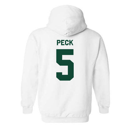 Miami - NCAA Women's Soccer : Amanda Peck - Classic Shersey Hooded Sweatshirt-1