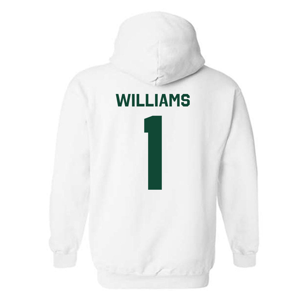 Miami - NCAA Women's Basketball : Cameron Williams - Classic Shersey Hooded Sweatshirt-1