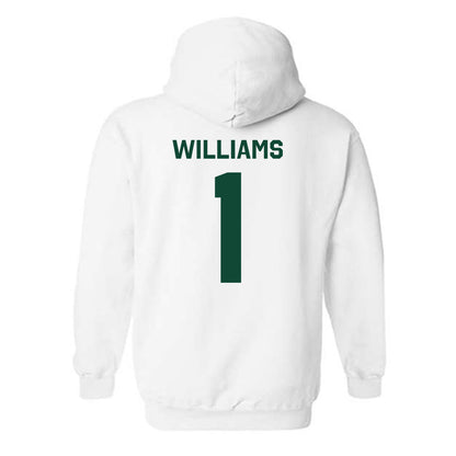 Miami - NCAA Women's Basketball : Cameron Williams - Classic Shersey Hooded Sweatshirt-1