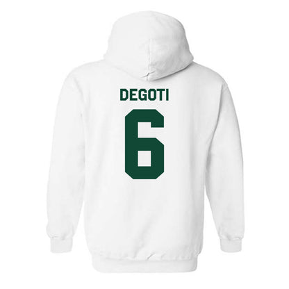 Miami - NCAA Baseball : Brandon DeGoti - Classic Shersey Hooded Sweatshirt-1