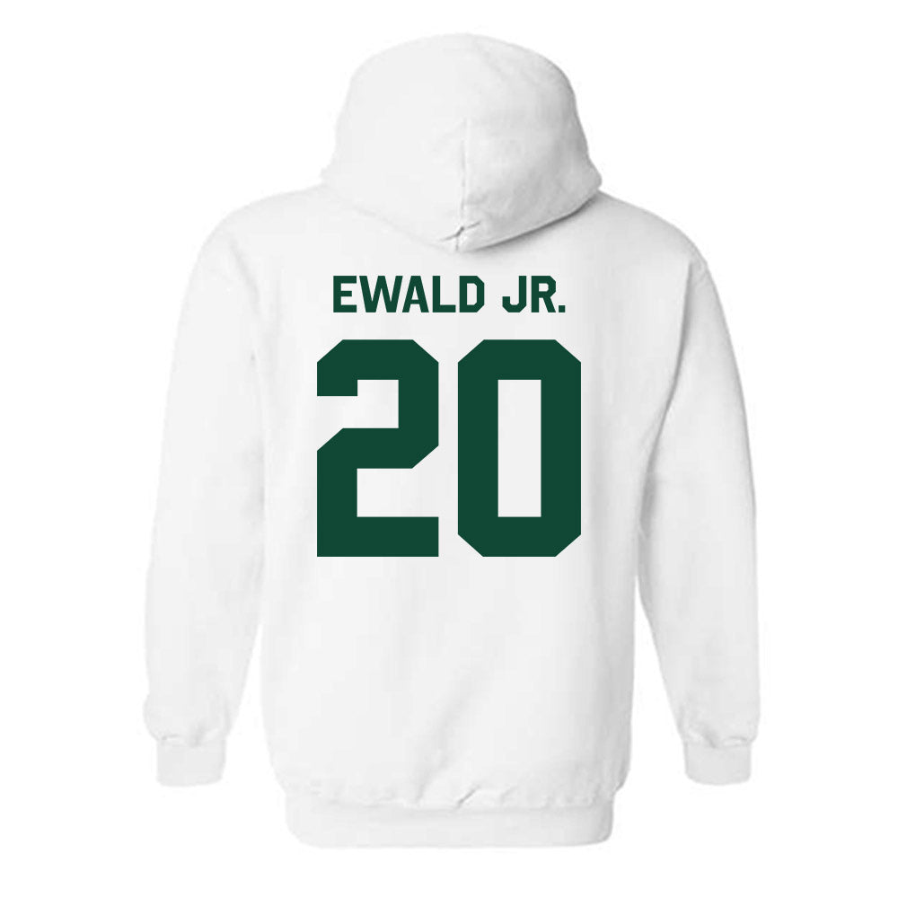 Miami - NCAA Football : Chris Ewald Jr. - Classic Shersey Hooded Sweatshirt-1
