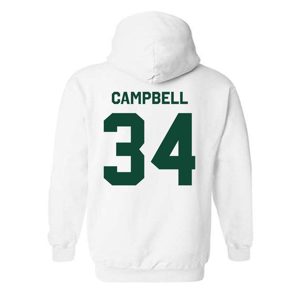 Miami - NCAA Football : Jordan Campbell - Classic Shersey Hooded Sweatshirt-1