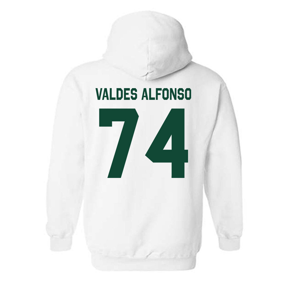 Miami - NCAA Football : Yerovi Valdes Alfonso - Classic Shersey Hooded Sweatshirt-1