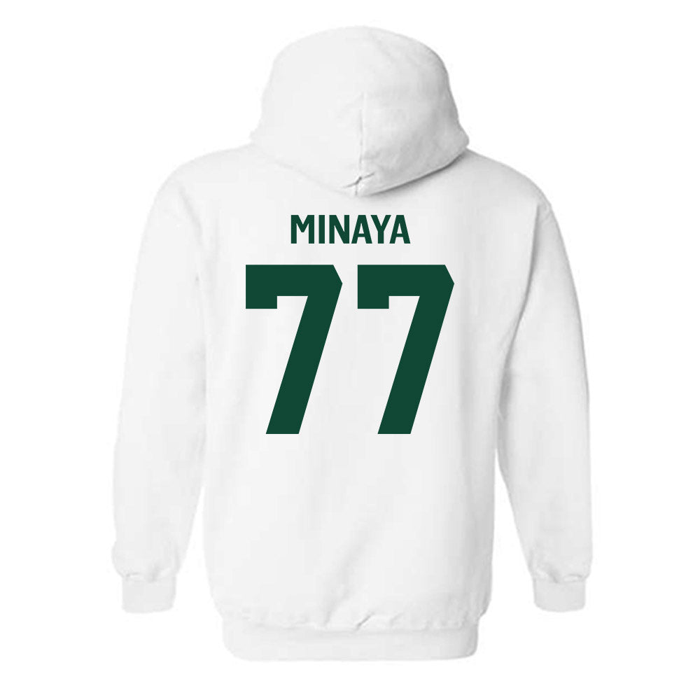Miami - NCAA Football : Juan Minaya - Classic Shersey Hooded Sweatshirt-1
