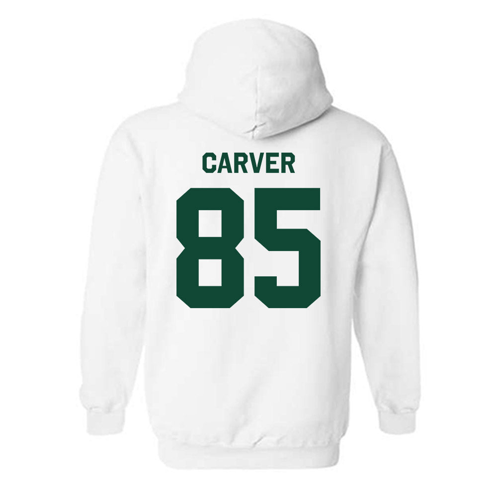 Miami - NCAA Football : Jackson Carver - Classic Shersey Hooded Sweatshirt-1