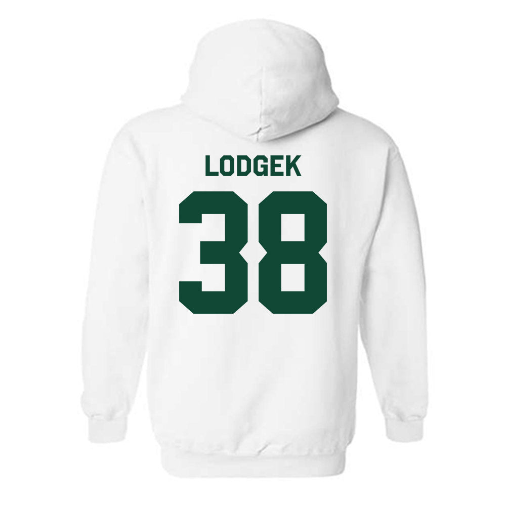 Miami - NCAA Baseball : Jake Lodgek - Classic Shersey Hooded Sweatshirt-1