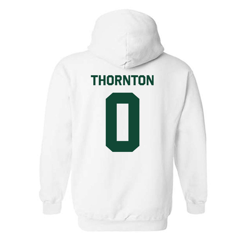 Miami - NCAA Football : Omar Thornton - Classic Shersey Hooded Sweatshirt-2