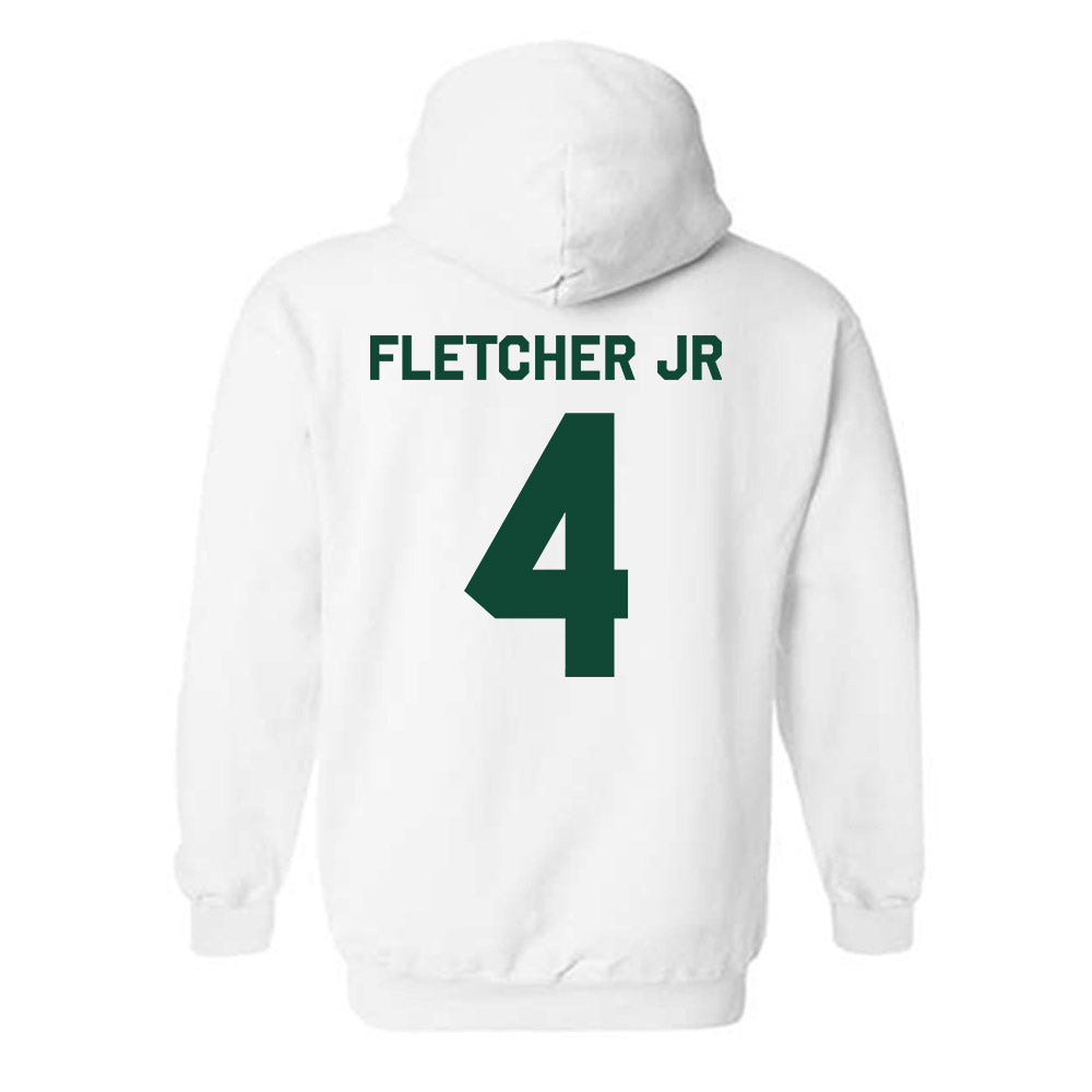 Miami - NCAA Football : Mark Fletcher Jr - Classic Shersey Hooded Sweatshirt-2