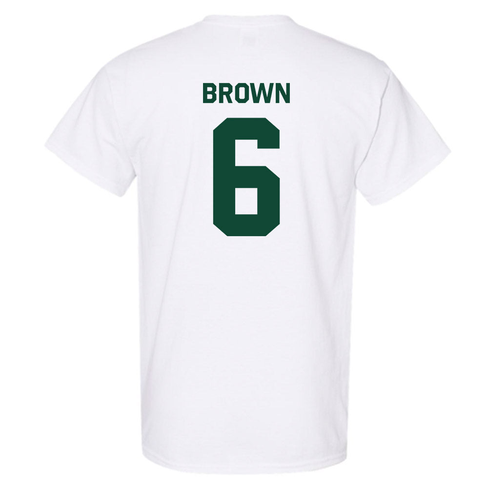 Miami - NCAA Football : CharMar Brown - Classic Shersey T-Shirt-1