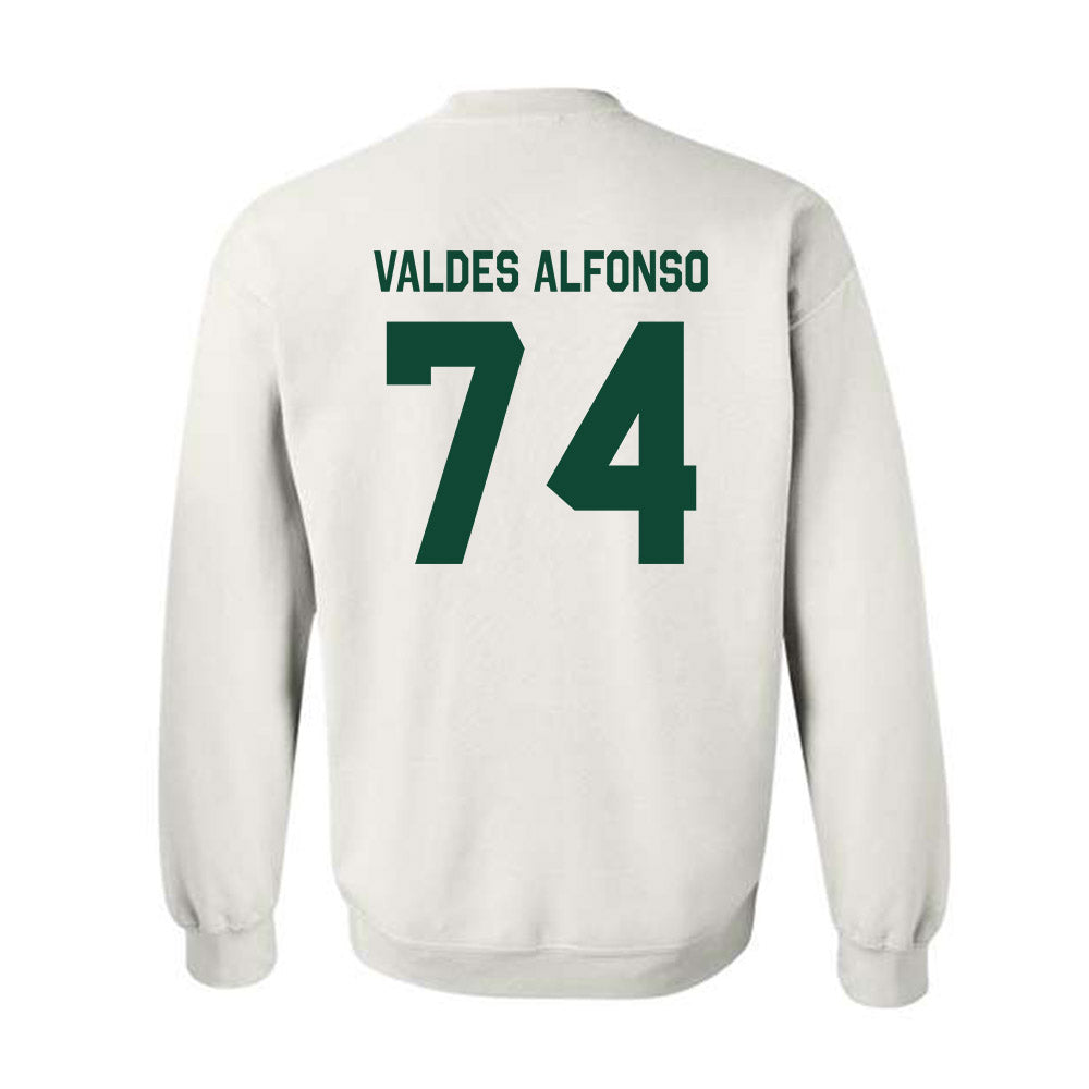 Miami - NCAA Football : Yerovi Valdes Alfonso - Classic Shersey Crewneck Sweatshirt-1