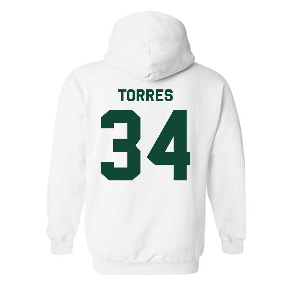 Miami - NCAA Baseball : Michael Torres - Classic Shersey Hooded Sweatshirt-1