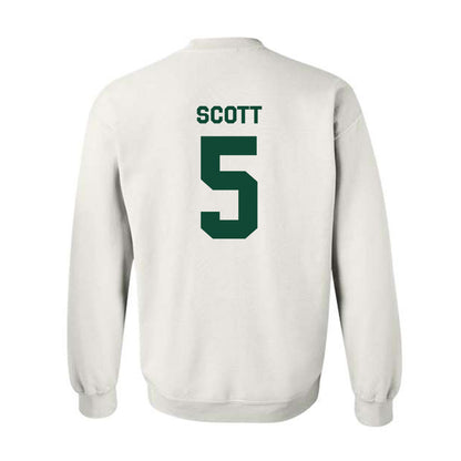 Miami - NCAA Football : Justin Scott - Classic Shersey Crewneck Sweatshirt-1