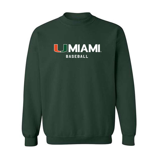 Miami - NCAA Baseball : Lazaro Collera - Classic Shersey Crewneck Sweatshirt-0