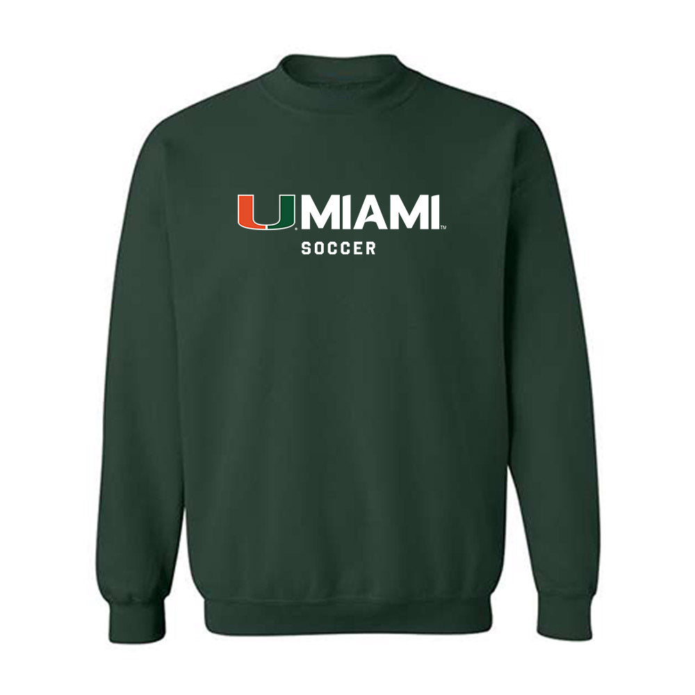 Miami - NCAA Women's Soccer : Carlie Wysocki - Classic Shersey Crewneck Sweatshirt-1