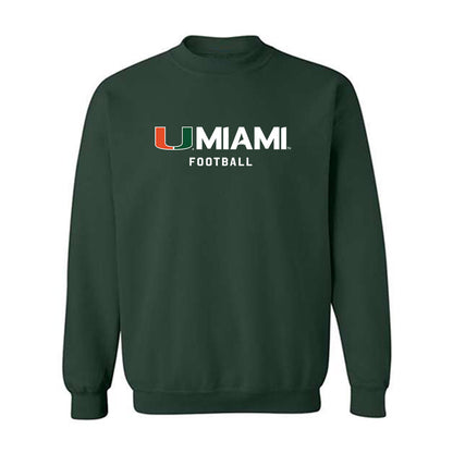 Miami - NCAA Football : Asharri Charles - Classic Shersey Crewneck Sweatshirt-1