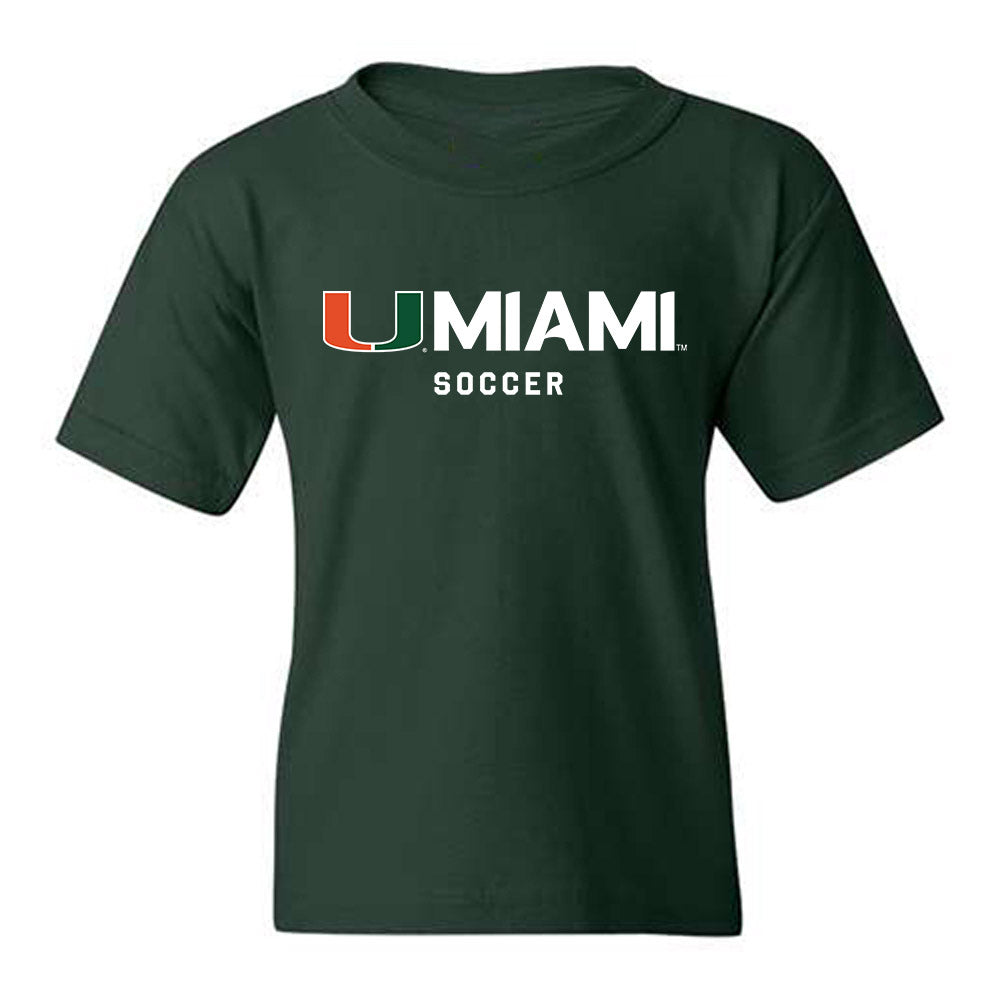 Miami - NCAA Women's Soccer : Carlie Wysocki - Classic Shersey Youth T-Shirt-1