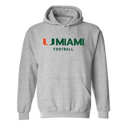 Miami - NCAA Football : Jackson Cantwell - Classic Shersey Hooded Sweatshirt-2