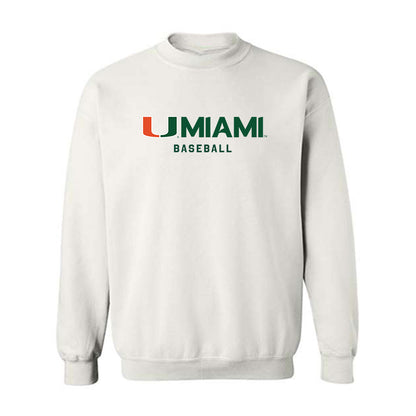 Miami - NCAA Baseball : Michael Torres - Classic Shersey Crewneck Sweatshirt-0