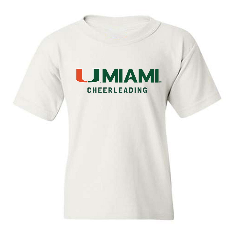 Miami - NCAA Cheerleading : Bella Yetts - Classic Shersey Youth T-Shirt-0
