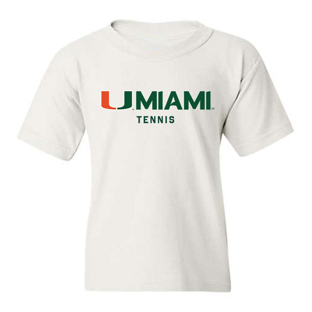 Miami - NCAA Women's Tennis : Daria Volosova - Classic Shersey Youth T-Shirt-0