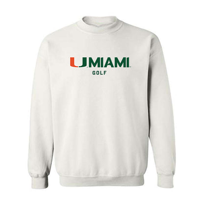 Miami - NCAA Women's Golf : Barbora Buj'kov' - Classic Shersey Crewneck Sweatshirt-0