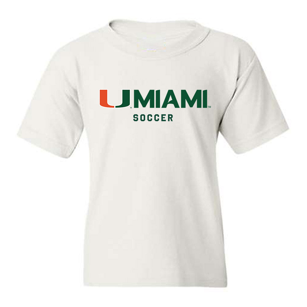 Miami - NCAA Women's Soccer : Carlie Wysocki - Classic Shersey Youth T-Shirt-0