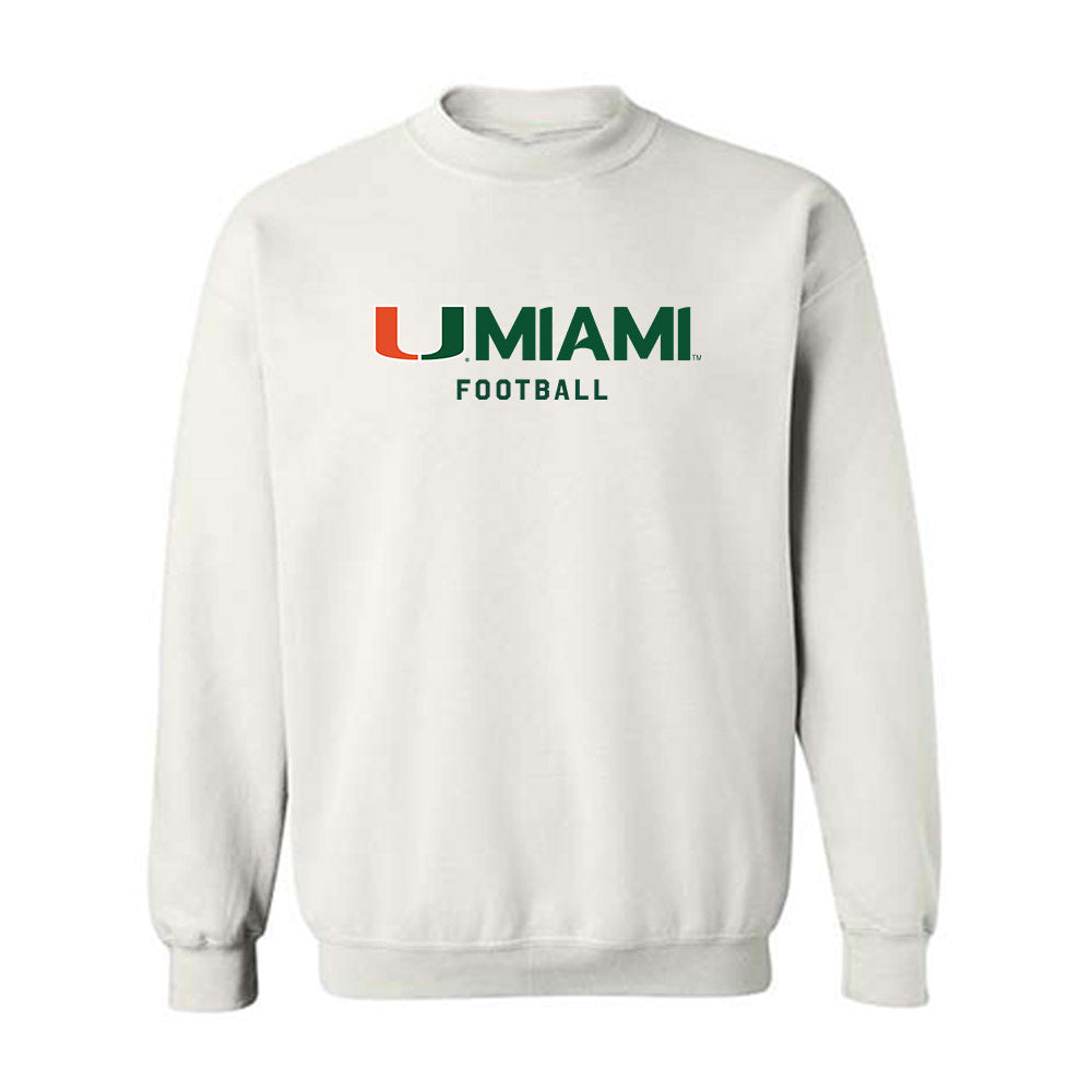 Miami - NCAA Football : Asharri Charles - Classic Shersey Crewneck Sweatshirt-0