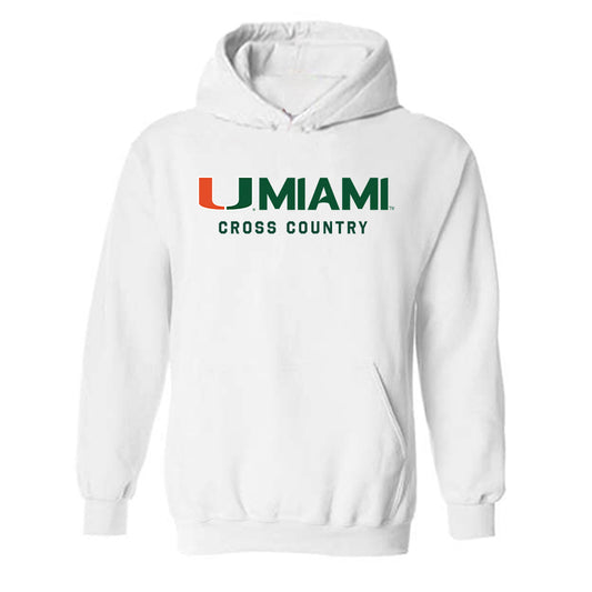 Miami - NCAA Women's Cross Country : Elo'se Stuart - Classic Shersey Hooded Sweatshirt-0