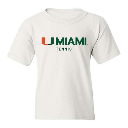 Miami - NCAA Men's Tennis : Saud Alhogbani - Classic Shersey Youth T-Shirt-0